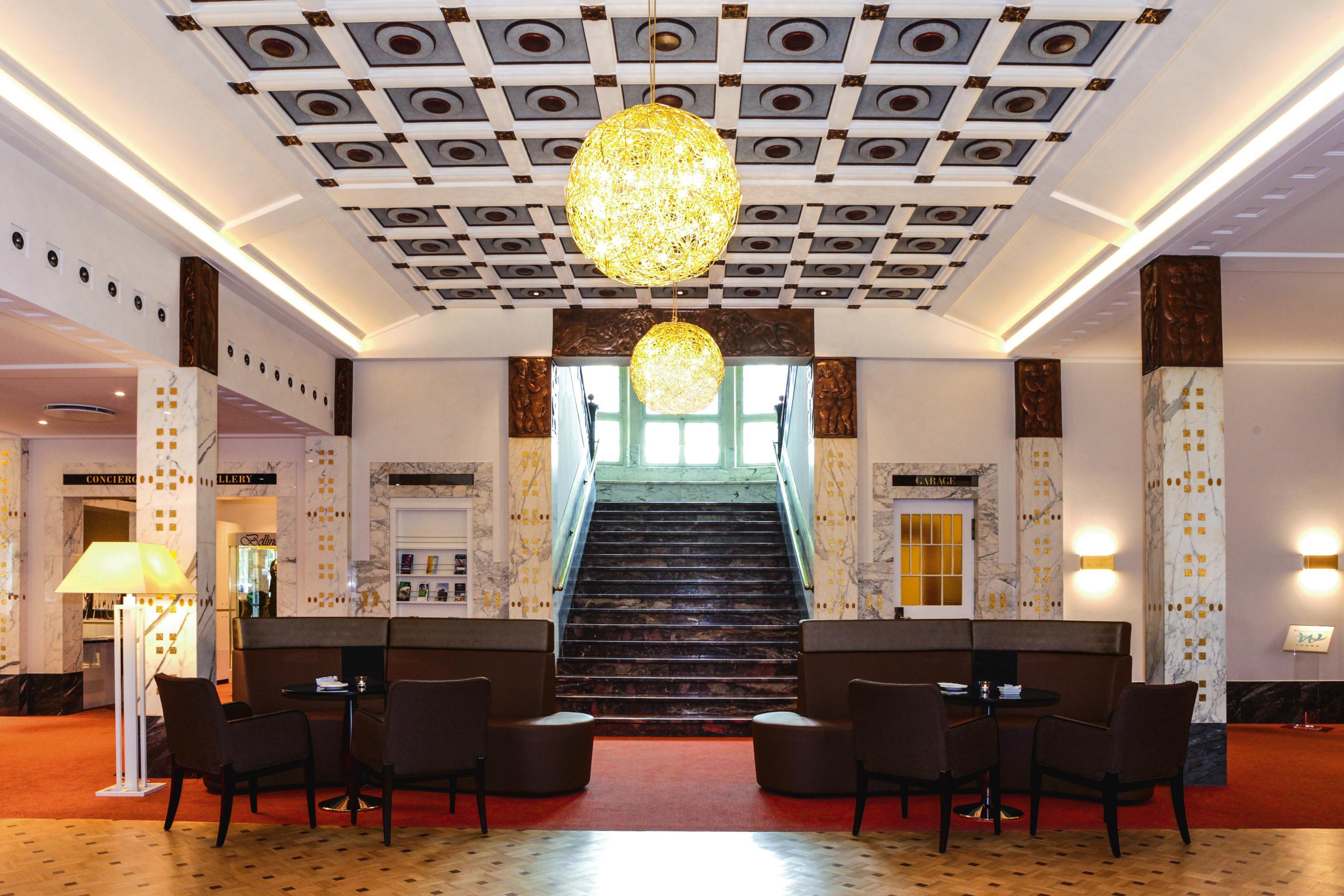 Steigenberger Hotel & Spa Bad Pyrmont Exterior foto Interior of the hotel